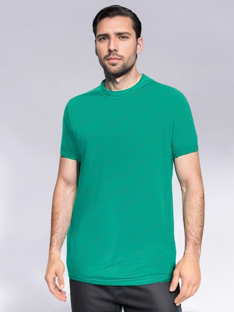 Short Sleeve Round Neck T-Shirt (2 Pack)