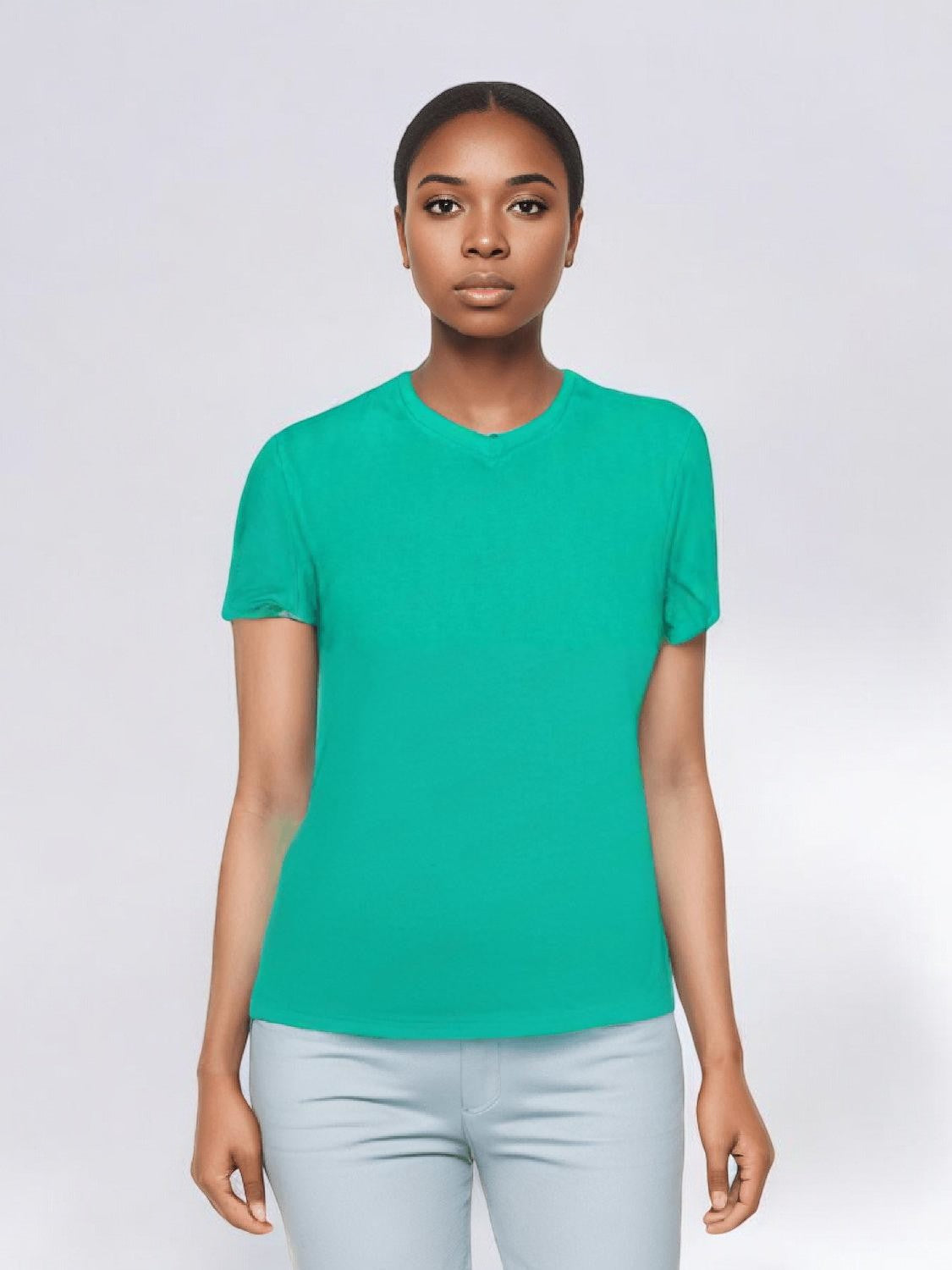 Short Sleeve V-Neck T-Shirt (2 Pack)