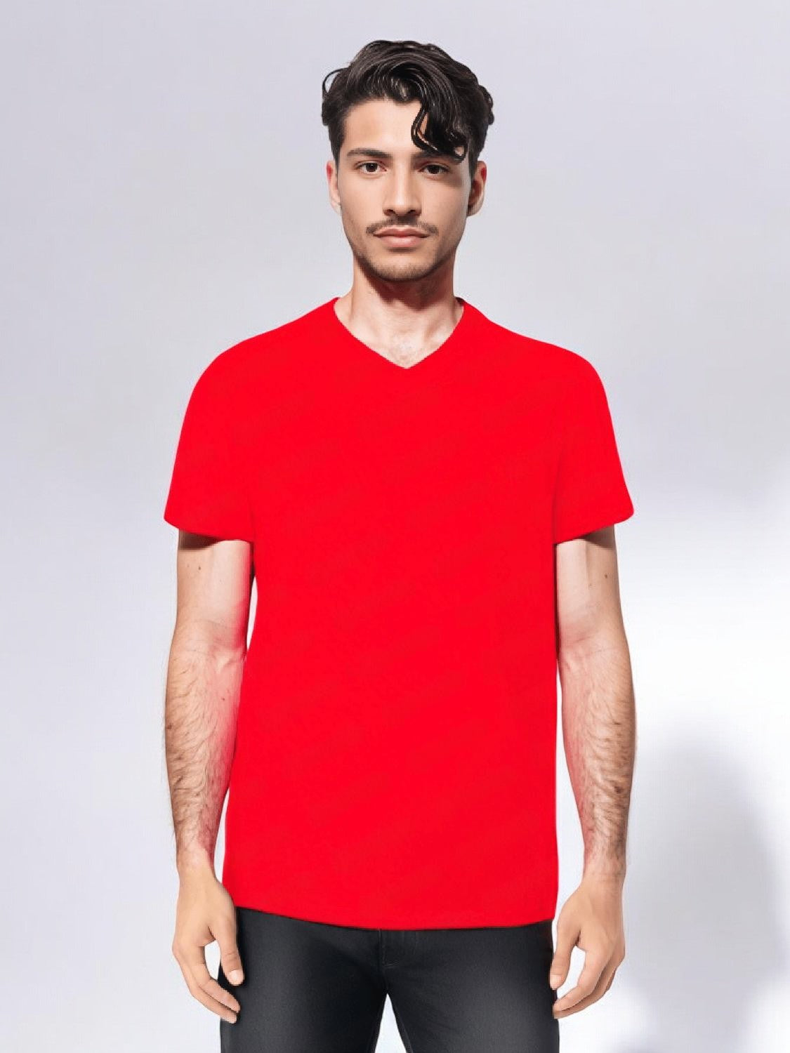 Short Sleeve V-Neck T-Shirt (2 Pack)