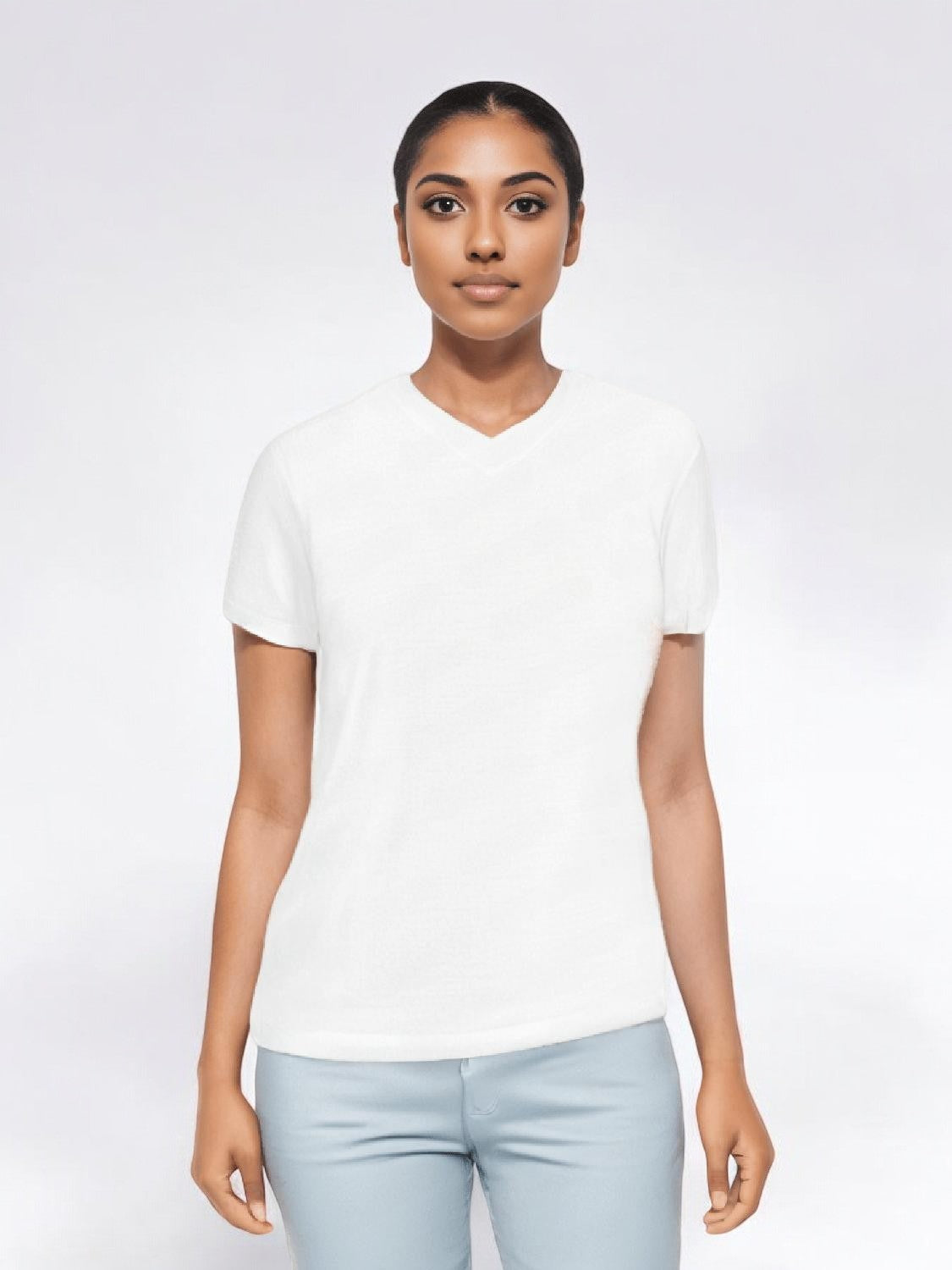 Short Sleeve V-Neck T-Shirt (2 Pack)