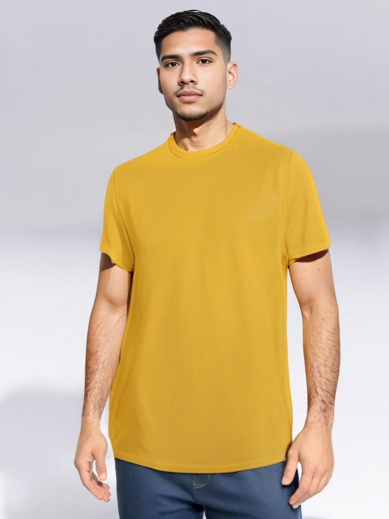 Short Sleeve Round Neck T-Shirt (2 Pack)