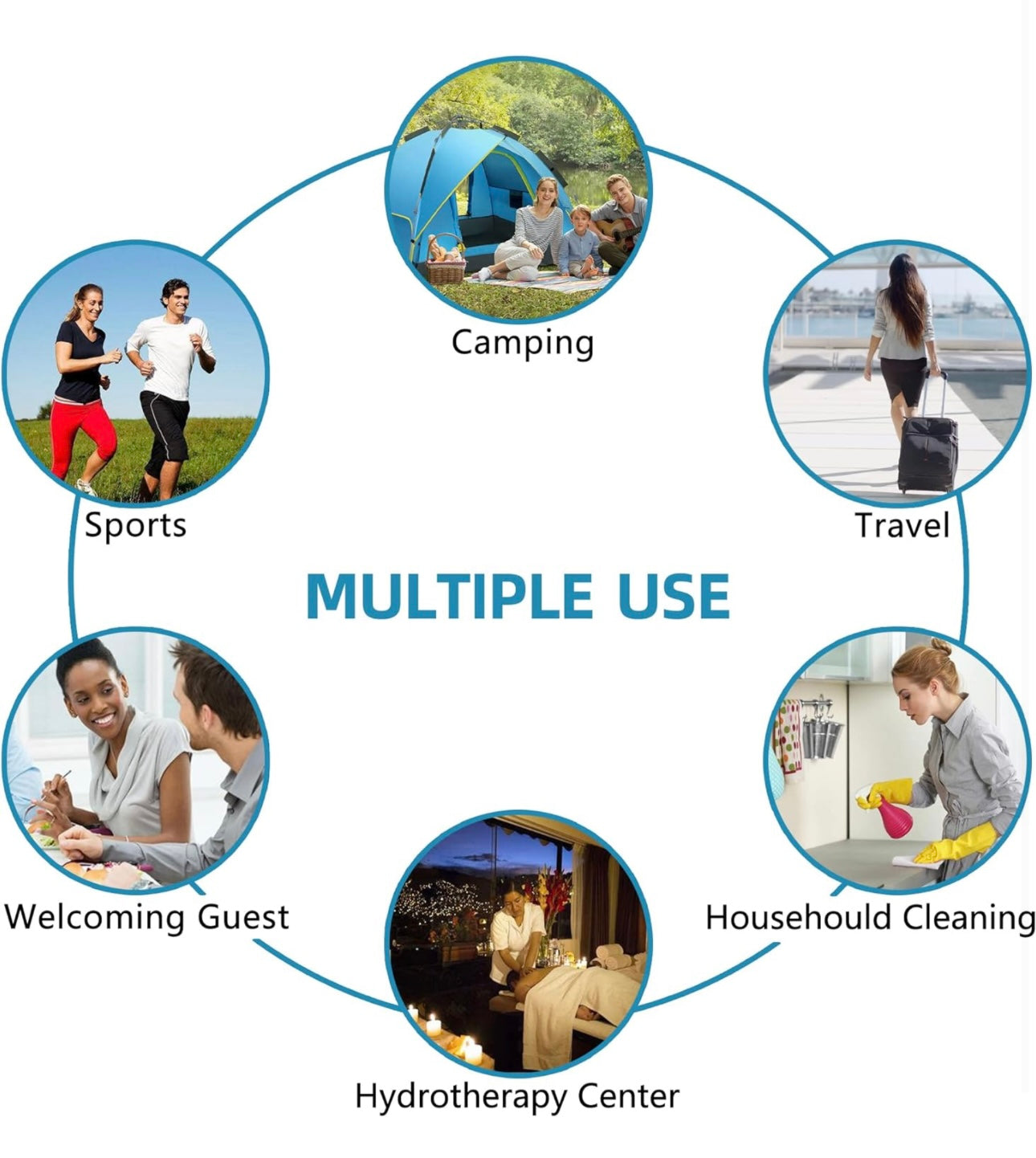 Disposable Bath Towel (70cm x 140cm) 1pc