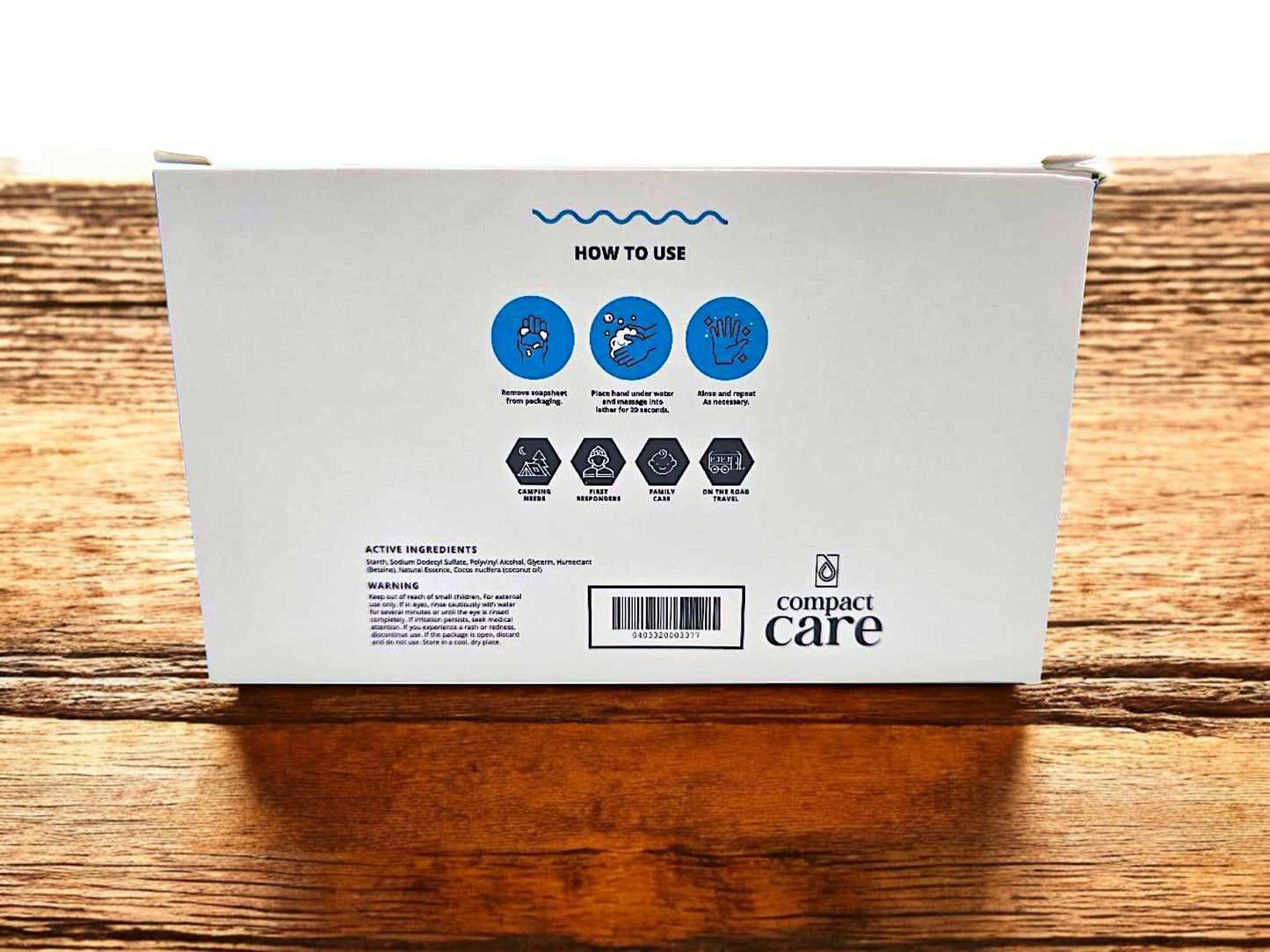 Disposable Soap Sheets (Pack of 50)