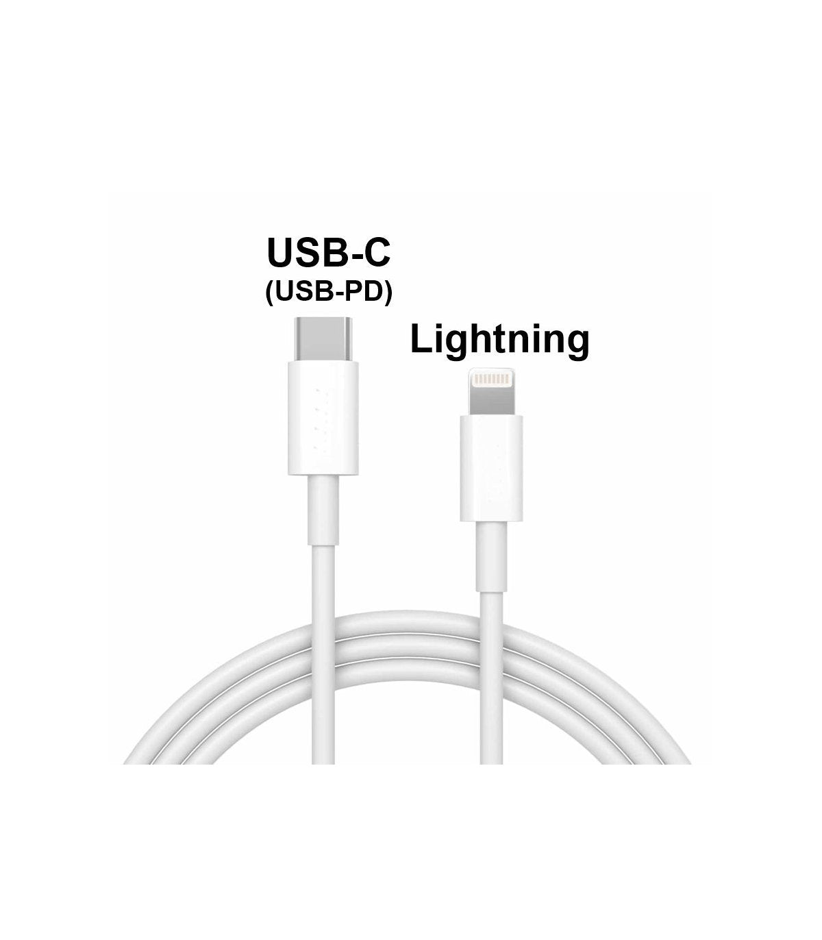 3ft USB-C to Lightning Cable (3 Pack)